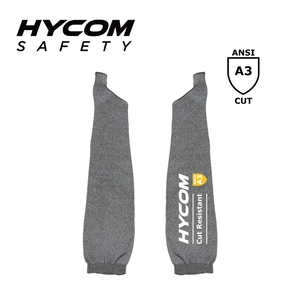 HYCOM Dreidimensional nahtlos gestrickte, schnittfeste Armschutzhülle der Schnittstufe 3 für Arbeitssicherheit