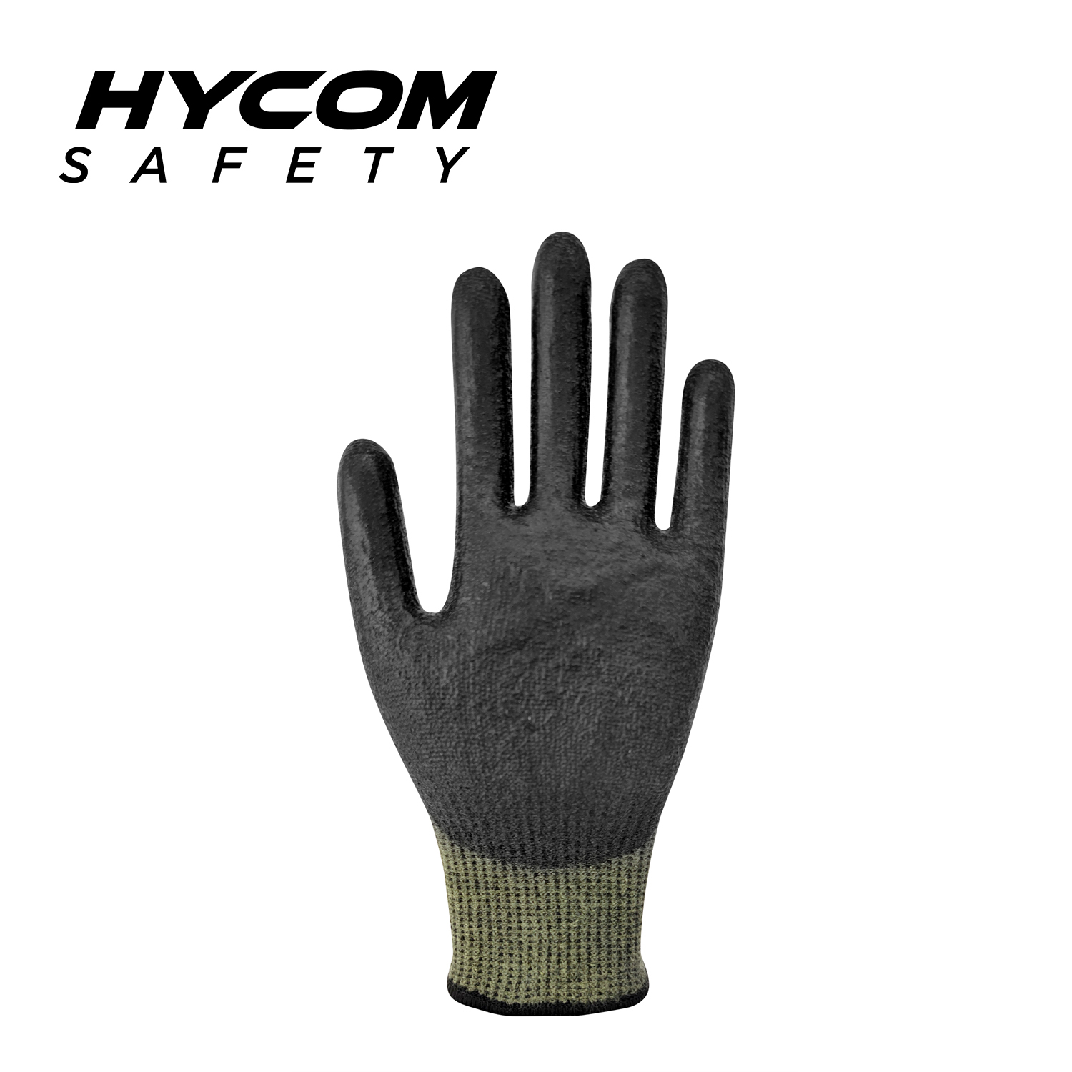 HYCOM 13G ANSI 9 Schnittfester Handschuh, beschichtet mit PU-Aramid-PSA-Handschuhen auf der Handfläche