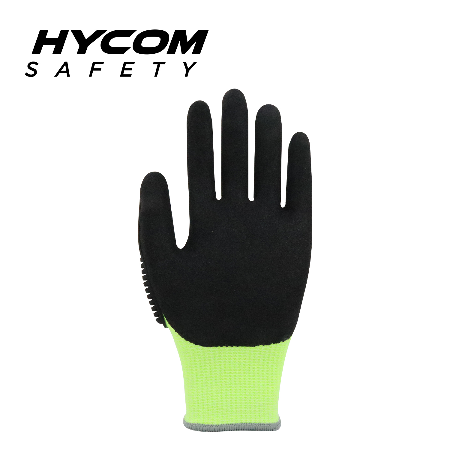HYCOM Schnittfester Handschuh nach ANSI 3 mit Atemschnitt, beschichtet mit Sandy-Nitril-TPR-Arbeitshandschuhen