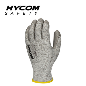 HYCOM Schnittfester Handschuh nach 13G ANSI 2, beschichtet mit PSA-Arbeitsschutzhandschuhen aus Palm-Polyurethan
