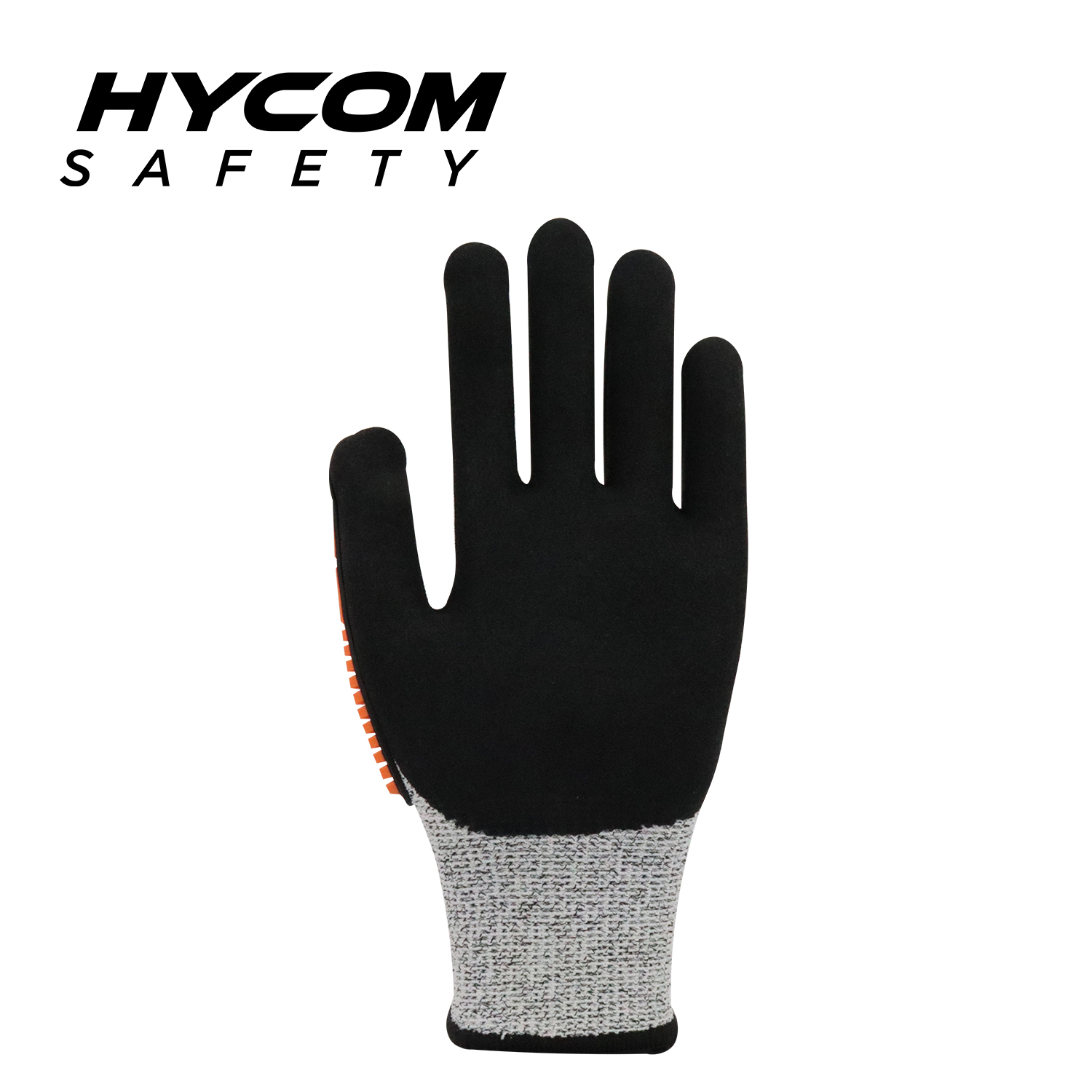 HYCOM Schnittfester ANSI 3-Schnitthandschuh mit Sandy-Nitrilbeschichtung und HPPE-Schutzhandschuhen