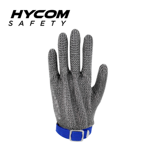 HYCOM ANSI 9 316L Edelstahl Schnittfester Ringwebhandschuh Lebensmitteltaugliche Handschuhe